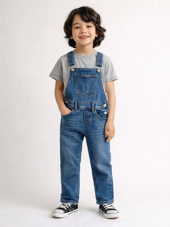 Levi's Other - Levi's Overalls Kids Size 7 Medium Wash